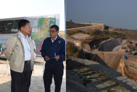 SAC Chairman PM Senior General Min Aung Hlaing inspects progress of Shwenyaung-Taunggyi  railway upgrading project