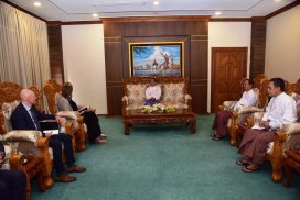 MoIC Union Minister receives ICRC Resident Representative