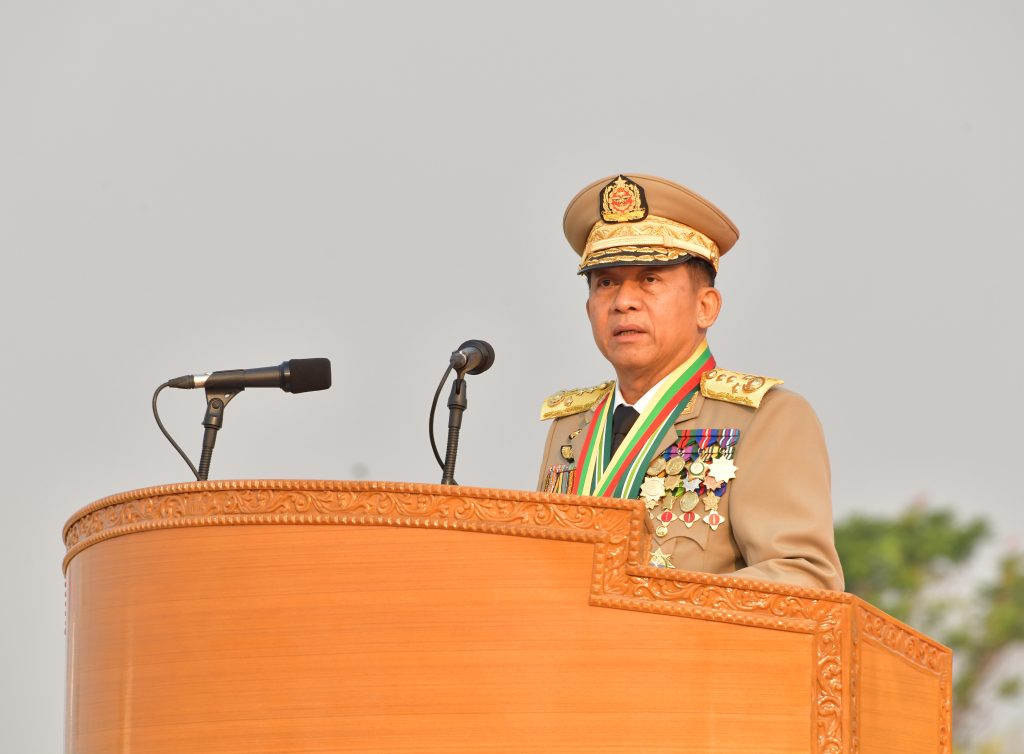 Speech Delivered by Commander-in-Chief of Defence Services Senior General Thadoe Maha Thray Sithu Thadoe Thiri Thudhamma Min Aung Hlaing at 78th Armed Forces Day Parade on 27 March 2023