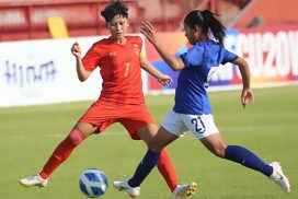 Myanmar team wins its debut in Asian Cup U-20 Women’s Qualifiers