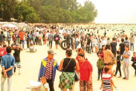 Ngapali Beach receives highest numbers of travellers in Thingyan period