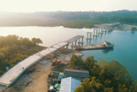 Chaungwa bridge project completes 83% ensuring tourism development, socioeconomic progress