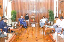 Discussion on development of agricultural cooperation between Myanmar-China held
