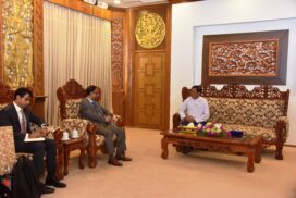 MoFA Union Minister receives Ambassador of Bangladesh