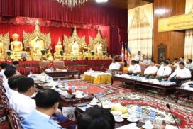 Coord meeting held for consecration, donation to 11,111 monks at Shwedagon