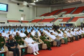 Athletes need to make utmost efforts in all events so as to hoist the State flag of Myanmar whenever they win: Senior General
