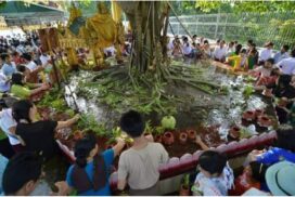 Shwedagon Pagoda to organize 40th Kason water pouring festival
