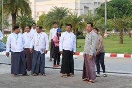 MoI Union Minister inspects preparations for Myanmar Motion Picture Academy Award Ceremony