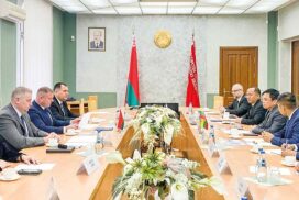 MoIP Union Minister meets Belarusian First Deputy Minister of Internal Affairs, visits National Centre for Electronic Services