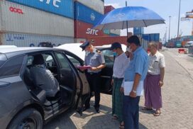 40 electric vehicles arrive at Yangon Port