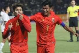 SEA Games Men’s Football: Myanmar beats host Cambodia 2-0