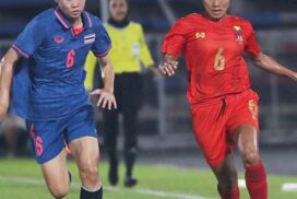 Women’s Football: Myanmar advances to final match after big win over Thailand