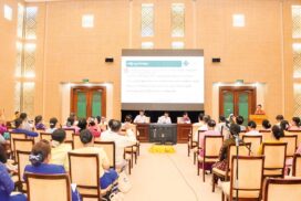 Paper-reading sessions, parallel discussions continue at Myanmar National Education Conference 2023