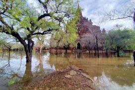 Religious buildings in Magway and Mandalay Regions slightly damaged after Cyclone Mocha