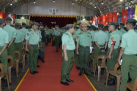 Each Tatmadaw member must have skills and qualifications in training to become a capable and powerful Tatmadaw