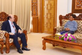 MoFA Union Minister receives Pan Orient News president