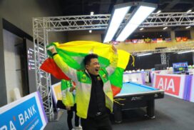 XXXII SEA Games: Myanmar grabs two golds for Sepak Takraw, one for Billiards