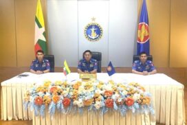 Myanmar Navy Chief joins 17th ASEAN Navy Chiefs’ Meeting online