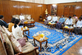 MoHT Union Minister receives Myanmar-China Culture & Tourism Promotion Society Chair