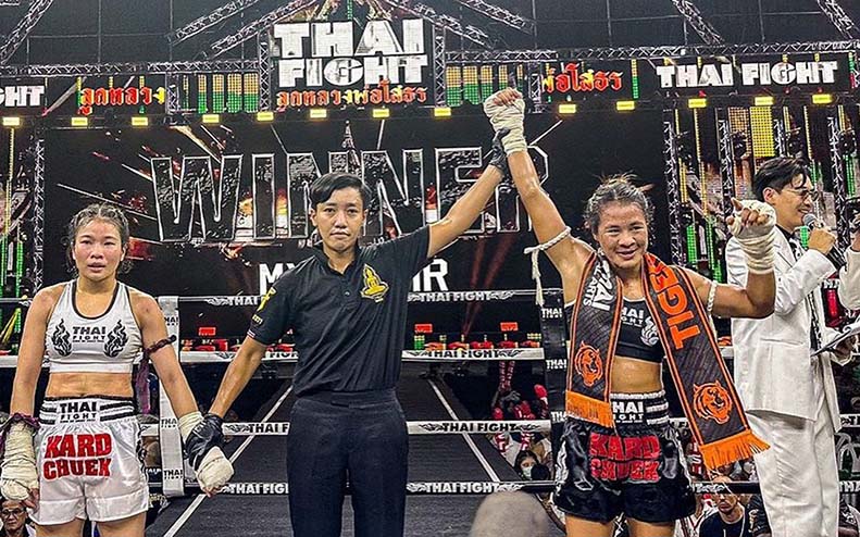 Myanmar's Vero Nika Beat Vietnamese Fighter Trieu Thi Via 3rd Round TKO - Global Light Of Myanmar