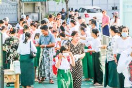 Basic education schools open in Mandalay with happy learning of students
