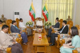 MoI Union Minister receives Myanmar-China Culture and Tourism Promotion Society Chairman