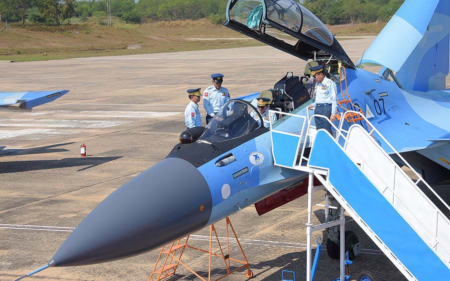 Enhanced Air Force Capability: Post-4th Gen Su-30SME Fighters Bolster  Tatmadaw (Air) - Global New Light Of Myanmar