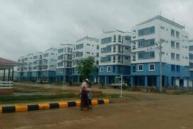 Apartments at Thukha Dagon Housing in Dagon Myothit (South)