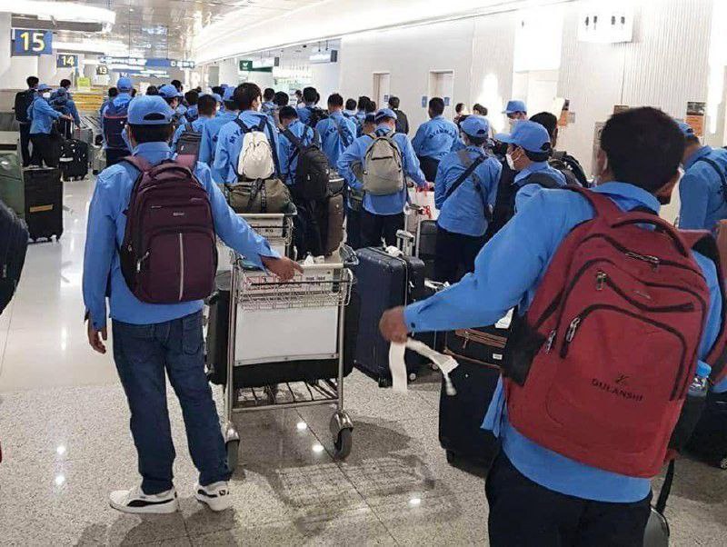 Myanmar workers departed to Japan in 2023