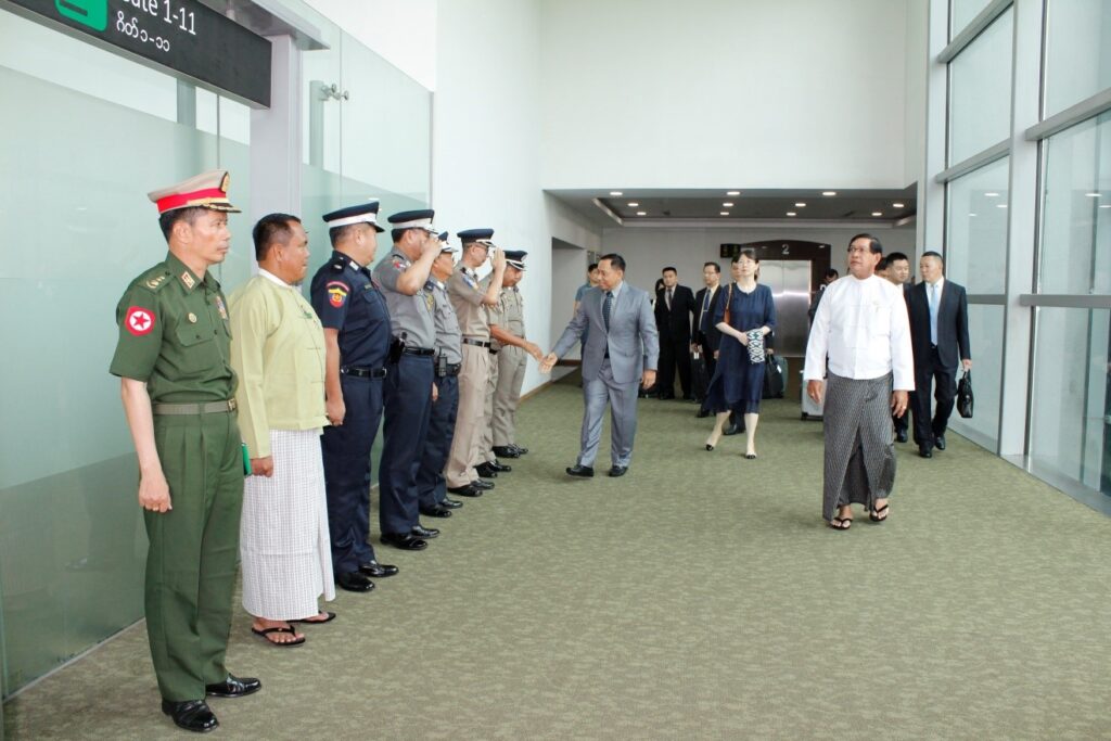 Myanmar delegation led by SAC Member Union Home Affairs Minister embarks on working visit to China