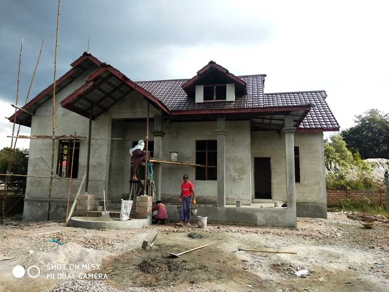 One Storey RC Building with 3 bed room (1358 sqft)
