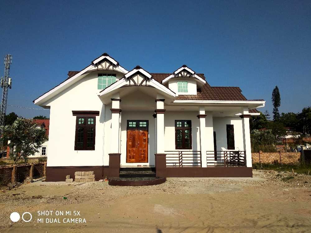 One Storey RC Building with 3 bed room (1358 sqft)