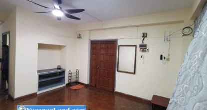 Lanmadaw Plaza Condo with Two Big Aircon Bedrooms at Chinatown